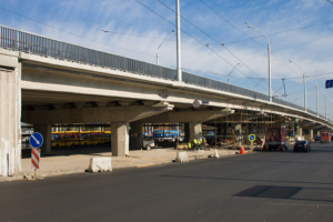 Bridge under maintenance 